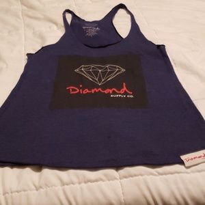Diamond supply co tank top size small